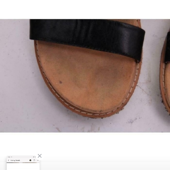 vionic sandals platform tweed weaved 10 - Picture 7 of 7